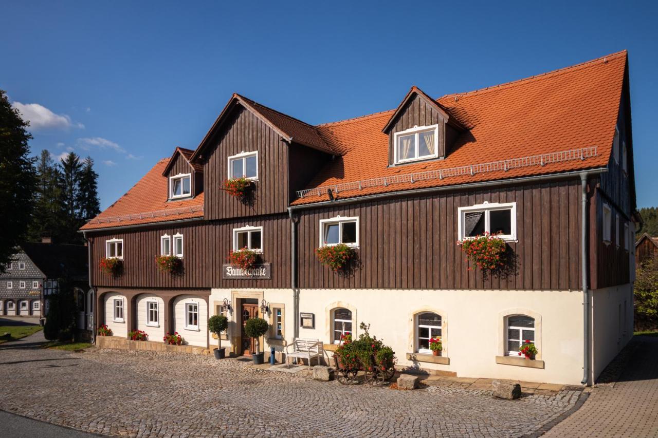 Dammschenke Gasthof & Hotel Курорт Йонсдорф Экстерьер фото